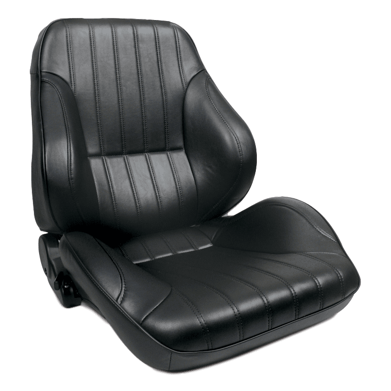 Rally® Lowback™ - Black Leather