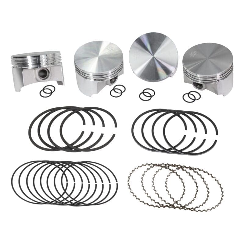 Wiseco Forged 94mm Pistons without Valve Pockets and 2x2x4 Ring Set