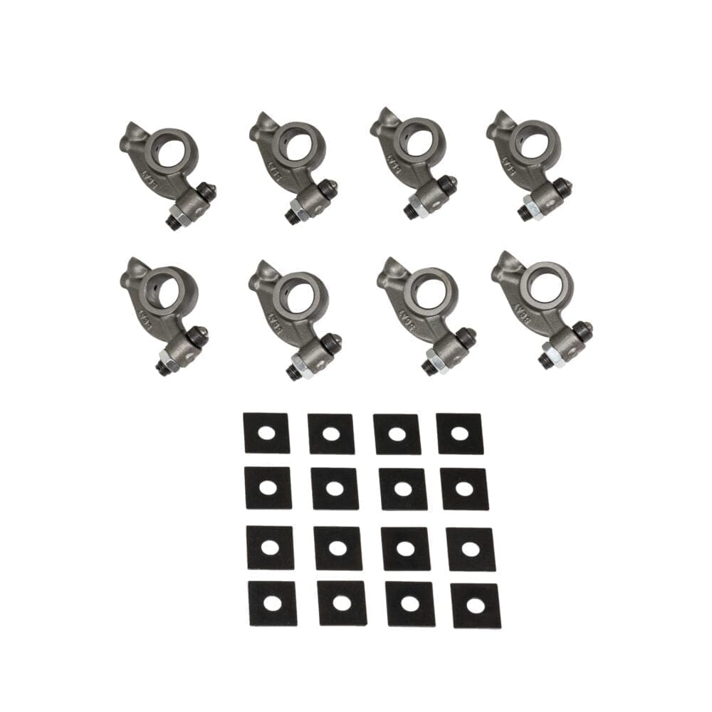 1.25 Ratio Forged Rocker Arms with 3/8” Swivel Adjusters - Set of 8
