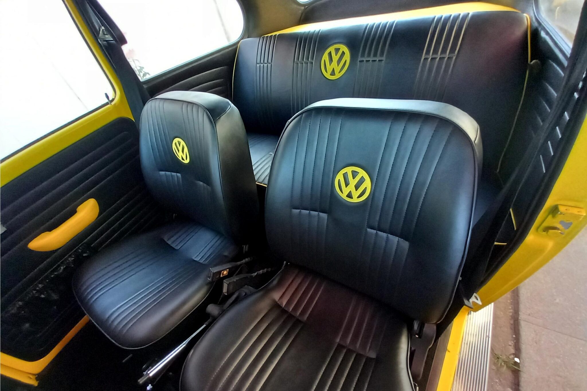 69 Yellow VW Bug
