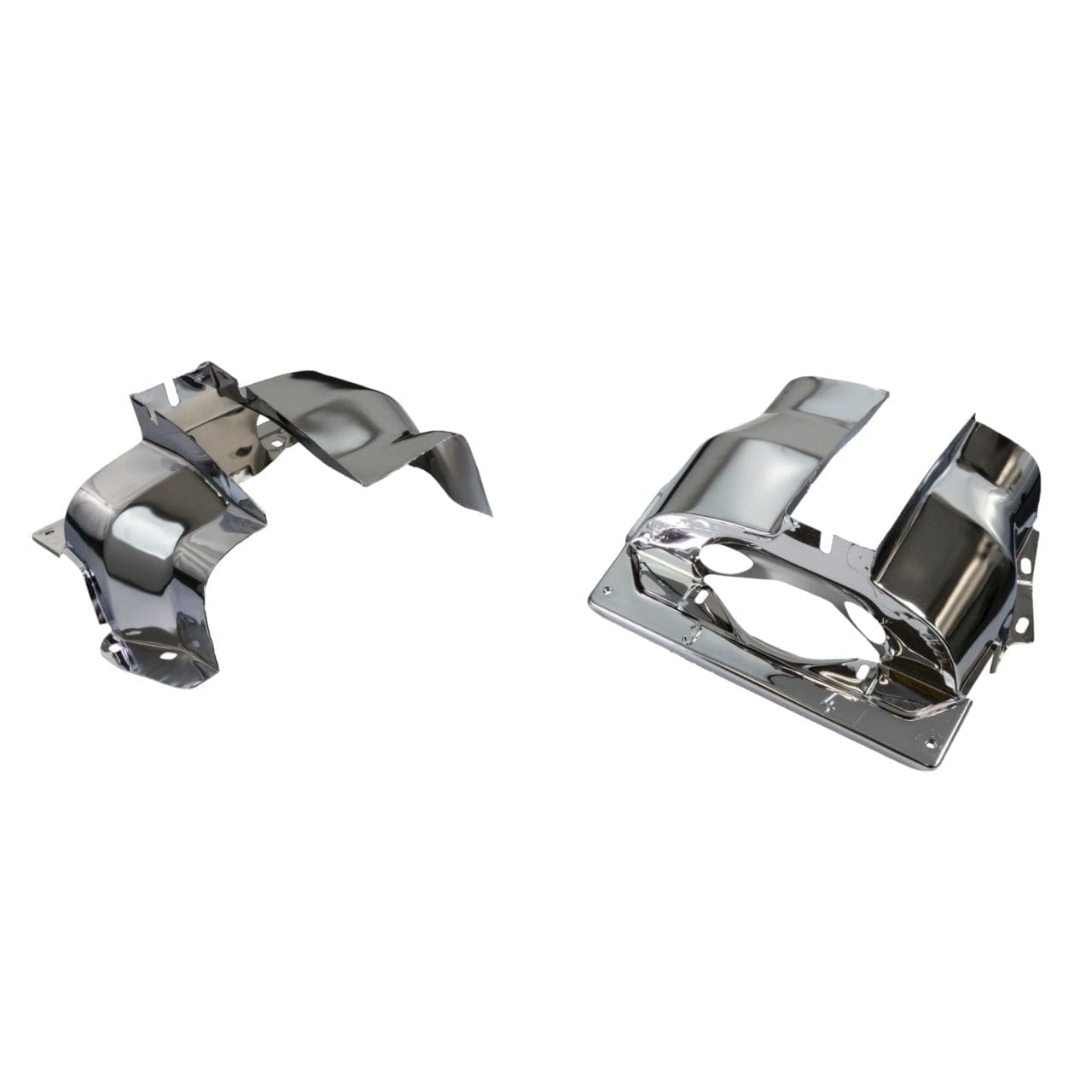 DualPort Cylinder Covers Chrome Finish SCAT VW