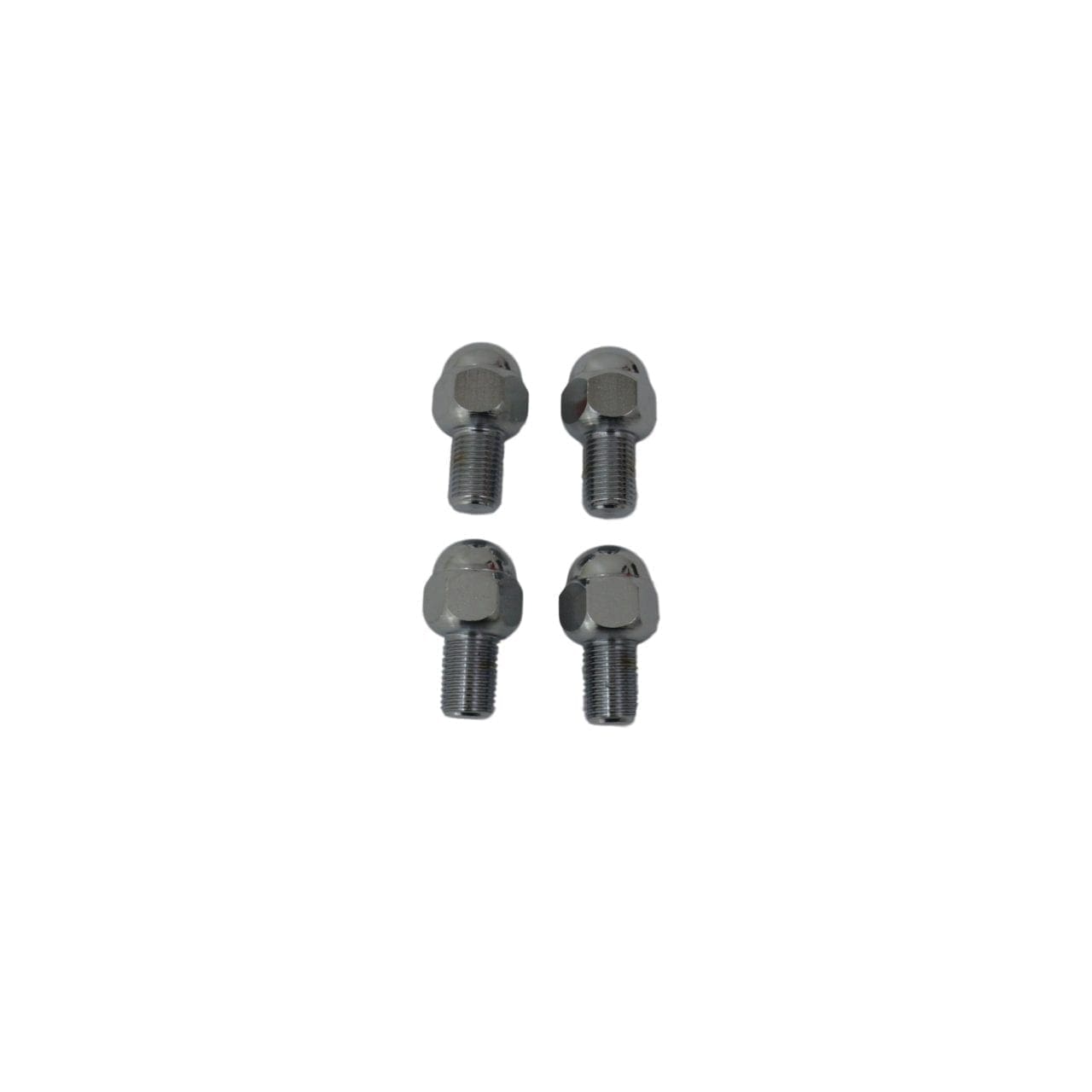 Chrome Acorn Style Lug Bolts, 14mm X 1.5mm, 4Piece Set SCAT VW