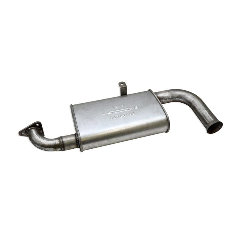 Single Quiet Muffler for Merge Exhaust SCAT VW