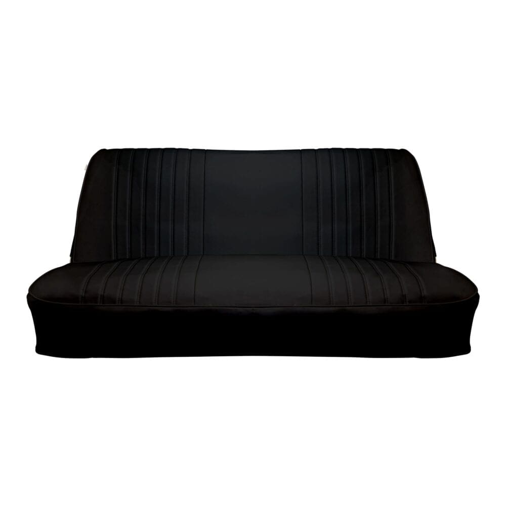 Rally VW T1 Sedan Rear Seat Cover in Black Vinyl | SCAT VW